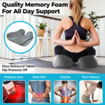 NIXGEN Memory Foam Seat Cushion - Image 4